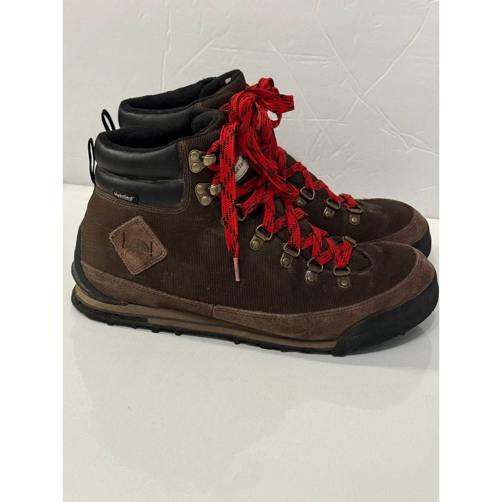 The North Face Back-to-Berkeley Brown Waterproof Hiking Boots Mens 9.5 HydroSeal